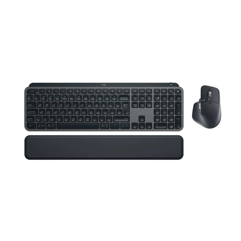 Logitech MX Keys S Combo: MX Master 3S, MX Keys S & MX Palm Rest Combo