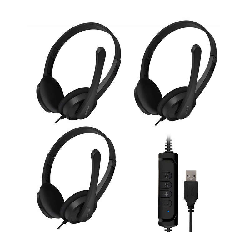 Astrum HU640 Wired USB Mic On-Ear Wire Headset