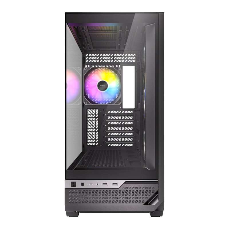 Antec C7 ARGB E-ATX Mid Tower Gaming Chassis  Black