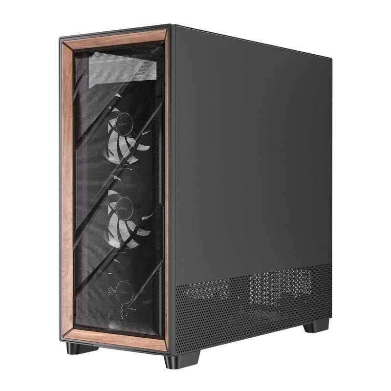 Antec FLUX PRO E-ATX Mid Tower Gaming Chassis  Black