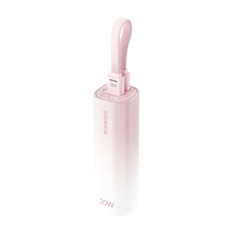 Romoss PSC05 5000mAh 20W Mini Power Bank  Pink