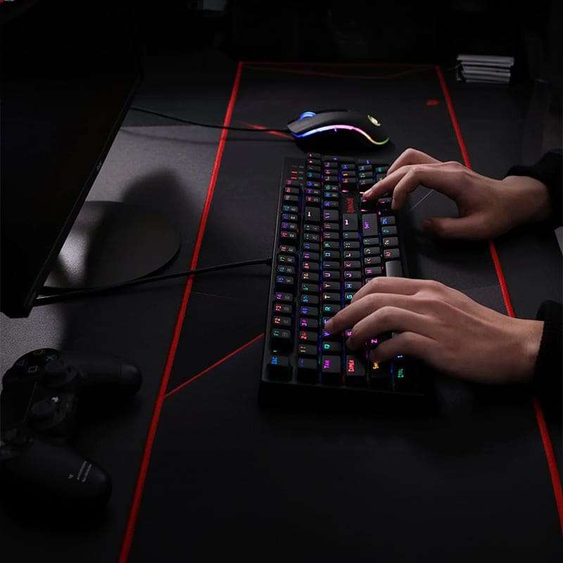 Redragon K582 Surara Mechnical RGB Gaming Keyboard - Black