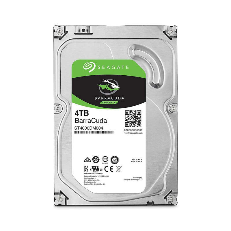 4TB Seagate Barracuda 5400RPM SATA 6Gb/s 256MB Cache 3.5" Internal Hard Drive