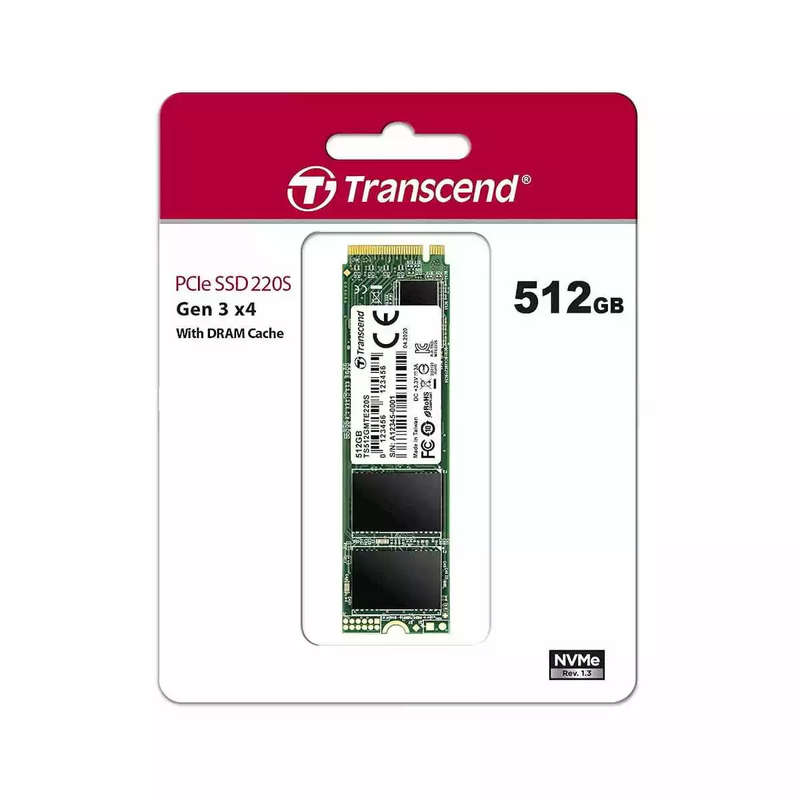 512GB Transcend PCIe 220S Internal SSD