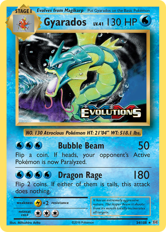 Gyarados (XY Evolutions Prerelease) - XY Promos (PR)
