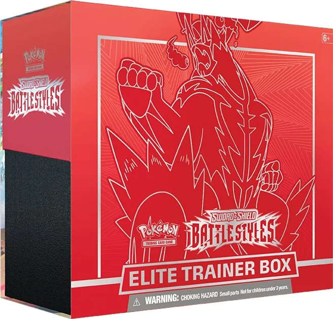 Battle Styles Elite Trainer Box [Single Strike Urshifu] (Red) - SWSH05: Battle Styles (SWSH05)