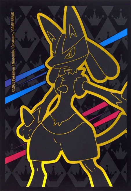 Pokemon TCG: Crown Zenith Elite Trainer Box Card Sleeves - Lucario (65-Pack) - Pokemon Internatio...