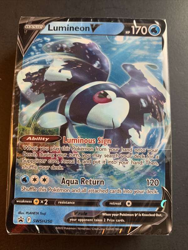 Pokemon TCG Lumineon V Trainers Toolkit 2022 Deck Sealed SWSH250