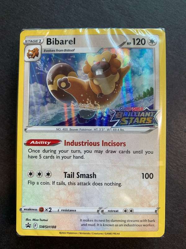 Bibarel - SWSH188 - Sealed