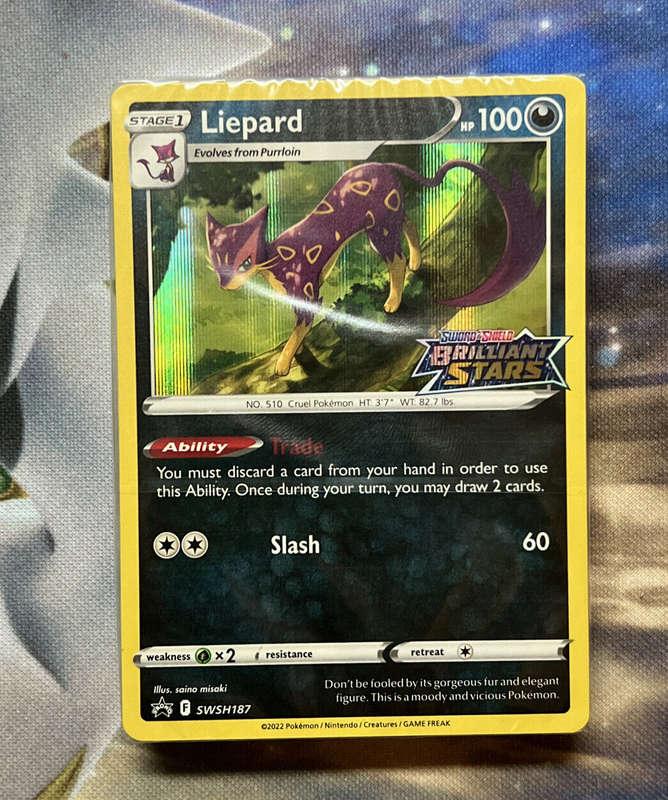 Liepard - SWSH187 - Sealed