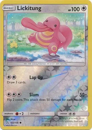 Lickitung Reverse Holo