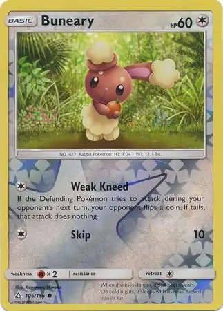 Buneary Reverse Holo