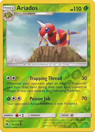 Ariados Reverse Holo