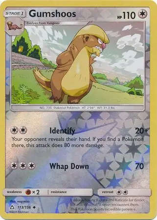 Gumshoos Reverse Holo