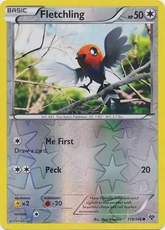 Fletchling Reverse Holo