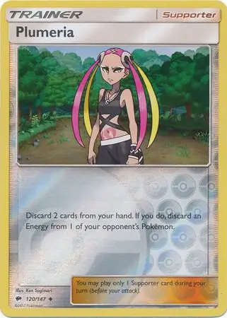 Plumeria Reverse Holo