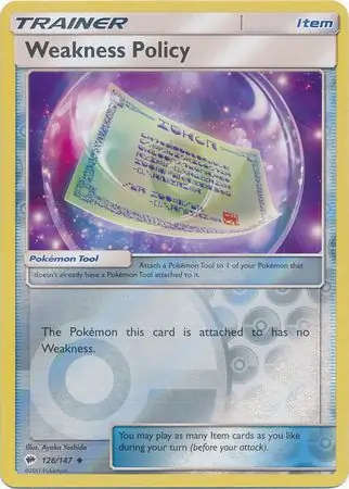 Weakness Policy Reverse Holo