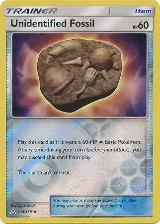 Unidentified Fossil Reverse Holo