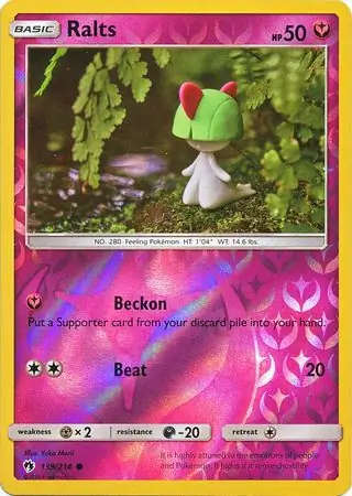 Ralts Reverse Holo