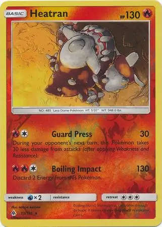 Heatran Reverse Holo