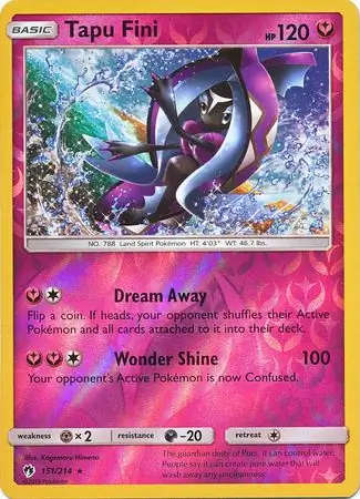 Tapu Fini Reverse Holo