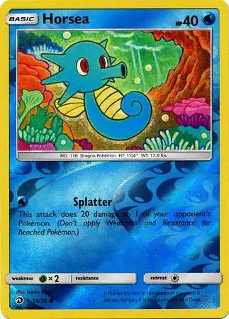 Horsea Reverse Holo