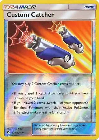 Custom Catcher Reverse Holo