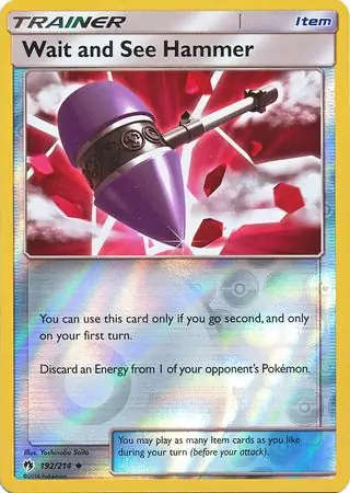 Wait and See Hammer Reverse Holo