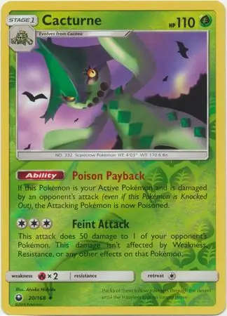 Cacturne Reverse Holo