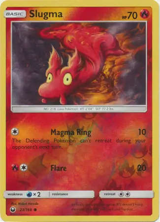 Slugma Reverse Holo