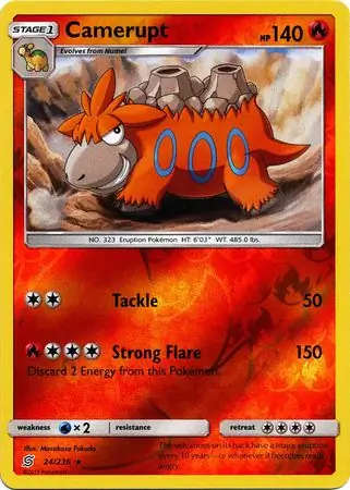 Camerupt Reverse Holo