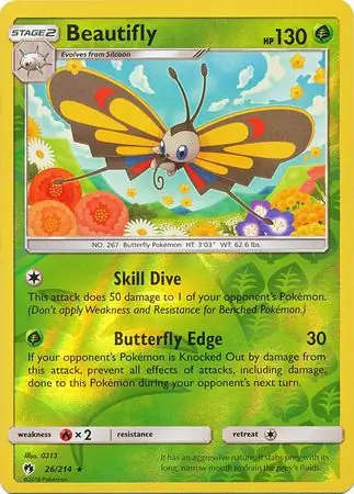Beautifly Reverse Holo