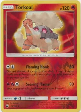 Torkoal Reverse Holo