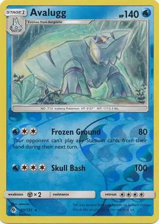 Avalugg Reverse Holo