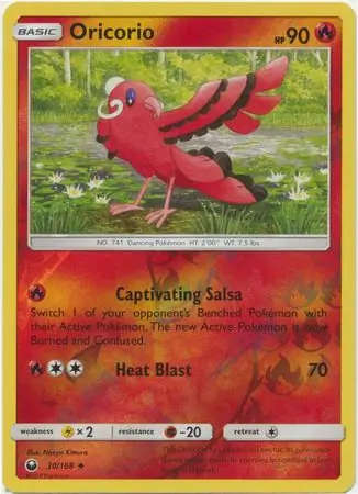 Oricorio Reverse Holo