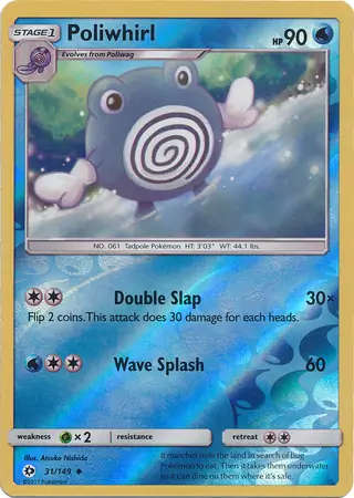 Poliwhirl Reverse Holo