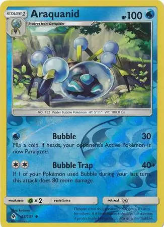Araquanid Reverse Holo