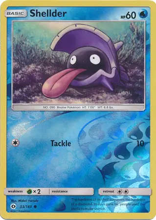 Shellder Reverse Holo