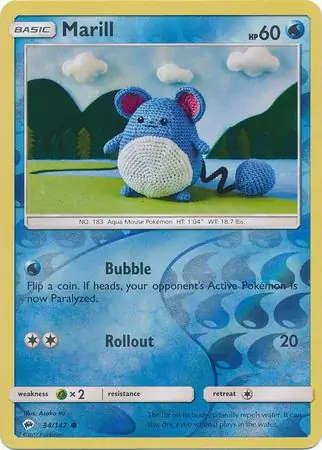 Marill Reverse Holo