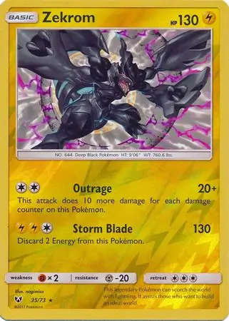 Zekrom Reverse Holo