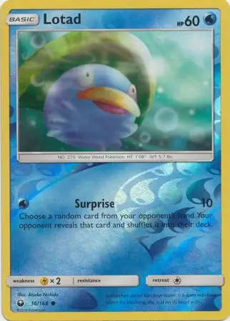 Lotad Reverse Holo