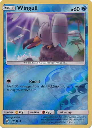 Wingull Reverse Holo