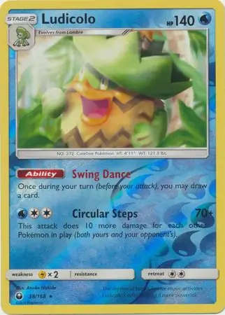 Ludicolo Reverse Holo