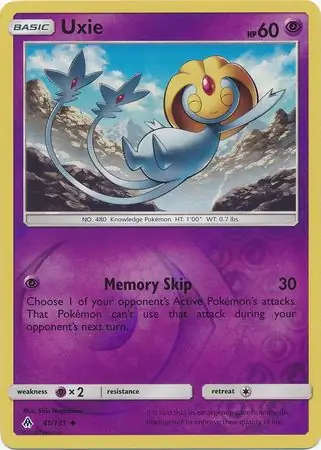 Uxie Reverse Holo