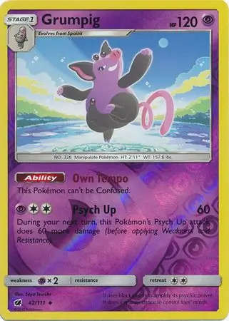 Grumpig Reverse Holo