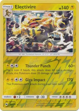 Electivire Reverse Holo