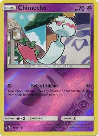Chimecho Reverse Holo