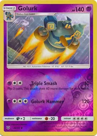 Golurk Reverse Holo