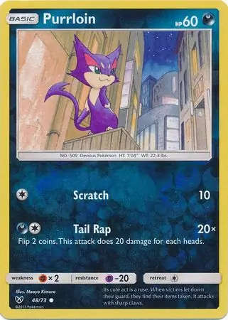 Purrloin Reverse Holo