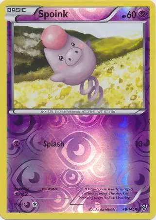Spoink Reverse Holo